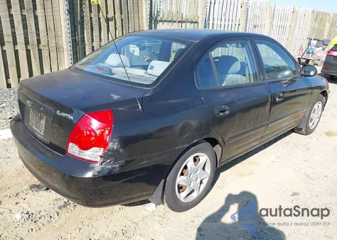 2005 Hyundai Elantra Gls/Gt z USA, uszkodzony, nr VIN KMHDN46D25U024333